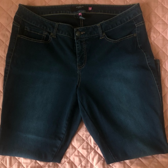 Torrid Dark Blue Denim Size 20 Jeans Skinny Jeans - Picture 3 of 8